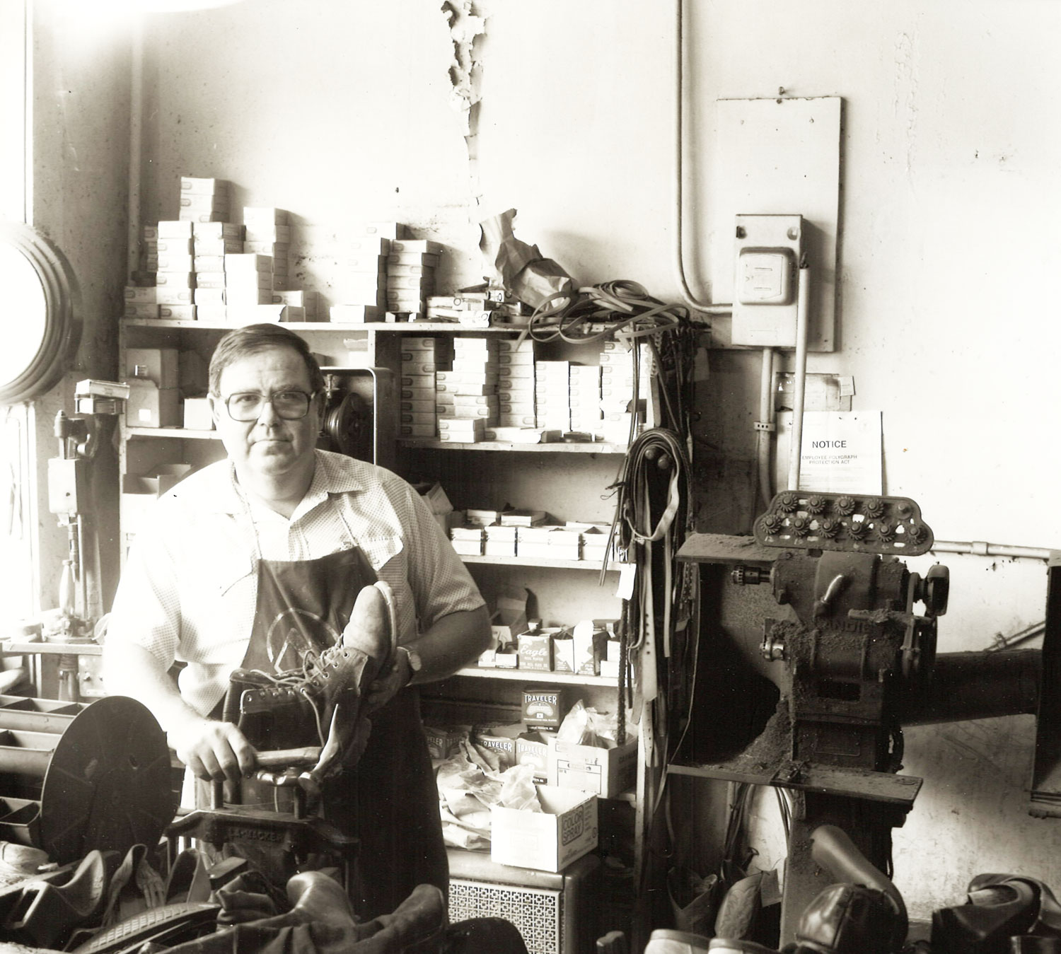 John's Shoe Hospital Harle David Garner